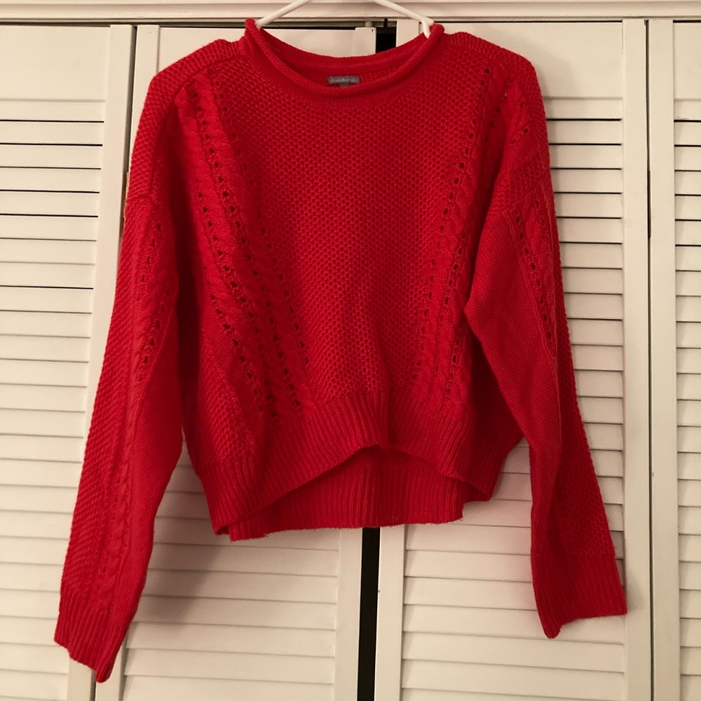 Charlotte Russe Cropped Sweater.